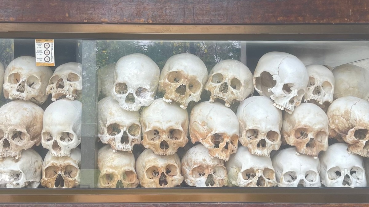 The Killing Fields near Phnom Penh are locally known as Choeung Ek.